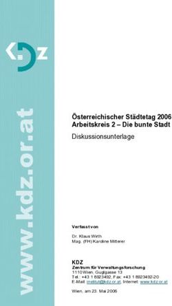 &Ouml;sterreichischer St&auml;dtetag 2006 Arbeitskreis 2 - Die bunte Stadt