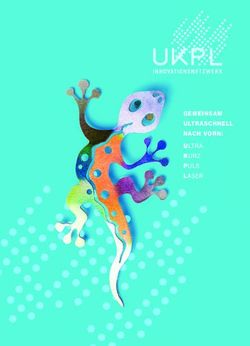 GEMEINSAM ULTRASCHNELL NACH VORN: U LTRA K URZ P ULS LASER - neoLASE