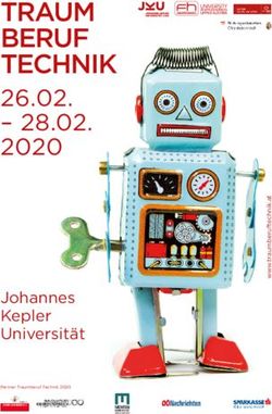 TRAUM BERUF TECHNIK 26.02 28.02. 2020 - Johannes Kepler Universit&auml;t