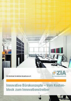 Innovative B&uuml;rokonzepte - Vom Kostenblock zum Innovationstreiber - ZIA Zentraler ...