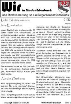 Liebe Erlenbacherinnen, liebe Erlenbacher, SPD Frankfurt OV Nieder-Erlenbach