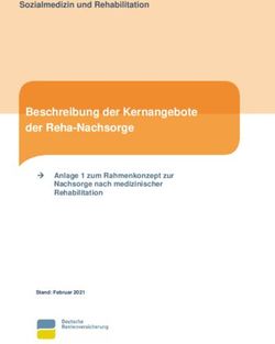 Beschreibung der Kernangebote der Reha-Nachsorge - Sozialmedizin und Rehabilitation - Deutsche Rentenversicherung