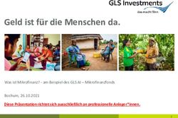 Geld ist f&uuml;r die Menschen da - Was ist Mikrofinanz? - am Beispiel des GLS AI - Mikrofinanzfonds Bochum, 26.10.2021 - Die Fondsplattform