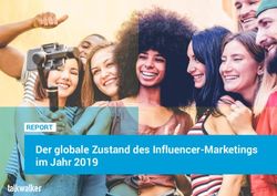 Der globale Zustand des Influencer-Marketings im Jahr 2019 - REPORT