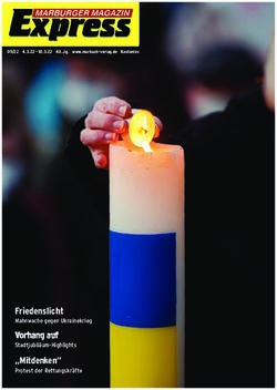 Friedenslicht Mahnwache gegen Ukrainekrieg - "Mitdenken" - Marbuch Verlag