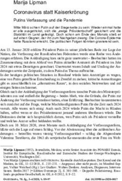 Marija Lipman Coronavirus statt Kaiserkr&ouml;nung - Zeitschrift ...