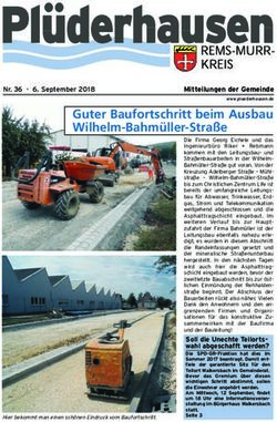 Guter Baufortschritt beim Ausbau Wilhelm-Bahmüller-Straße - Gemeinde Plüderhausen