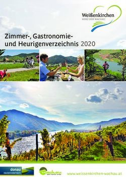 Zimmer-, Gastronomie- und Heurigenverzeichnis 2020 - www.weissenkirchen-wachau.at
