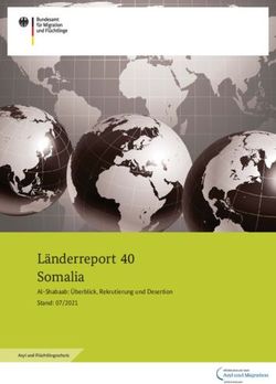 L&auml;nderreport 40 Somalia - Al-Shabaab: &Uuml;berblick, Rekrutierung und Desertion Stand: 07/2021 - BAMF