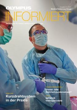Kurzdrahtsystem in der Praxis - INFOCUS Vertragsmodelle Einmaloder Mehr fachduodenoskope? - bei Olympus
