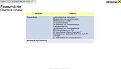 Finanzm&auml;rkte &Uuml;berblick Inhalte - Raiffeisen