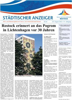 Amts- und Mitteilungsblatt der Hanse- und Universit&auml;tsstadt Rostock - Rathaus Rostock
