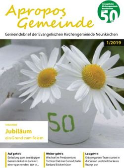 Apropos Gemeinde - Evangelische Kirchengemeinde ...