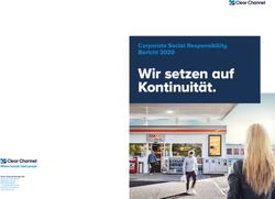 Wir setzen auf Kontinuit&auml;t - Corporate Social Responsibility Bericht 2020 - Clear Channel Schweiz