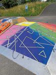 Graffiti am Skaterplatz - Gemeinde Kirchentellinsfurt