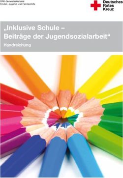 "Inklusive Schule - Beiträge der Jugendsozialarbeit" - Handreichung