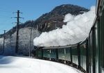 Wintertraum in den Schweizer Bergen - Romantik, Vollmond, Dampf & Pulverschnee