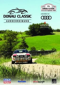 DONAU CLASSIC 24. bis 26. September 2020