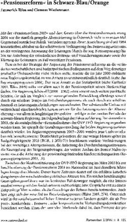 "Pensionsreform " in Schwarz- Blau/ Orange - Emmerkh Talos und Clemens Wiedermann