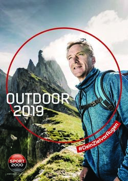 OUTDOOR 2019 - Sport Sunny