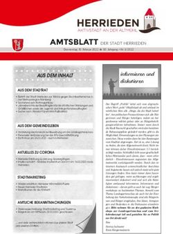 AMTSBLATT DER STADT HERRIEDEN