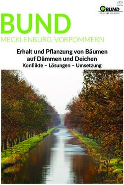 BUND MECKLENBURG-VORPOMMERN - Erhalt und Pflanzung von B&auml;umen auf D&auml;mmen und Deichen - Bund MV