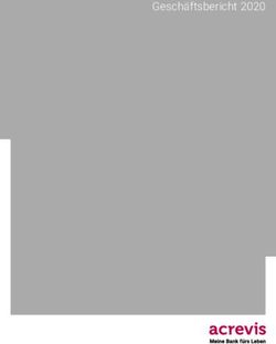 Gesch&auml;ftsbericht 2020 - Acrevis
