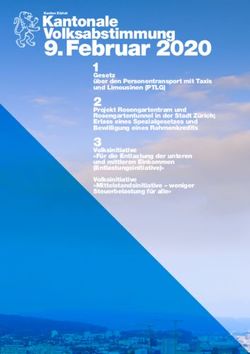 Februar 2020 Kantonale Volksabstimmung - Wahlen ...