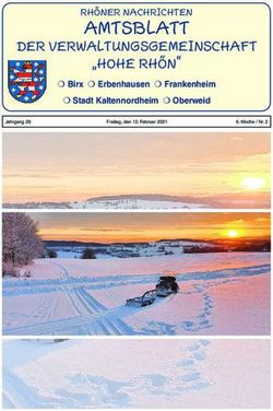 AMTSBLATT RH&Ouml;NER NACHRICHTEN - DER VERWALTUNGSGEMEINSCHAFT "HOHE RH&Ouml;N" - Stadt ...