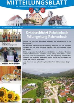 MITTEILUNGSBLATT - Gemeinde Wehingen
