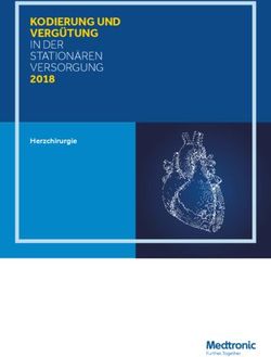 KODIERUNG UND VERG&Uuml;TUNG - IN DER STATION&Auml;REN VERSORGUNG Herzchirurgie