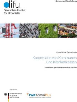 Kooperation von Kommunen und Krankenkassen - Sonderveröffentlichung - Gemeinsam gesunde Lebenswelten schaffen - Difu ...