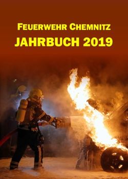 JAHRBUCH 2019 FEUERWEHR CHEMNITZ - Stadtfeuerwehrverband Chemnitz