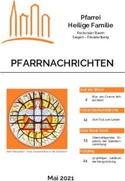 PFARRNACHRICHTEN Pfarrei Heilige Familie - Pastoralverbund Hüttental ...