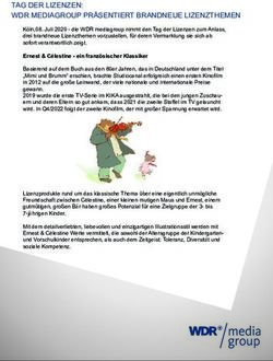 TAG DER LIZENZEN: WDR MEDIAGROUP PR&Auml;SENTIERT BRANDNEUE LIZENZTHEMEN