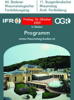 Programm 44. Badener Rheumatologischer Fortbildungstag - &Ouml;sterreichische Gesellschaft f&uuml;r ...