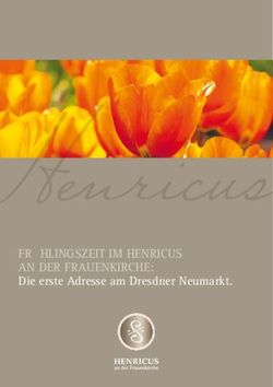 FR&Uuml;HLINGSZEIT IM HENRICUS AN DER FRAUENKIRCHE: Die erste Adresse am Dresdner Neumarkt.