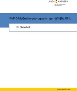 PM10-Ma&szlig;nahmenprogramm gem&auml;&szlig; 9a IG-L - f&uuml;r Ebenthal - Marktgemeinde ...