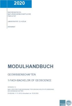 MODULHANDBUCH 2020 - Institut f&uuml;r Geologie und ...