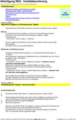 Abfertigung NEU - Vorteilsberechnung