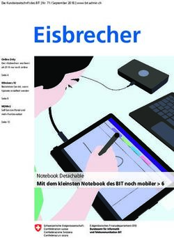 Eisbrecher - Bundesamt für Informatik und Telekommunikation