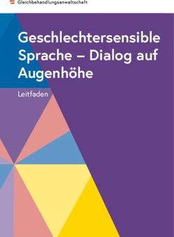 Geschlechter sensible Sprache - Dialog auf Augenh&ouml;he - Leitfaden