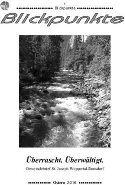 Überrascht. Überwältigt - Gemeindebrief St. Joseph Wuppertal-Ronsdorf Ostern 2016 - pfarrverband-suedhoehen.wtal.de