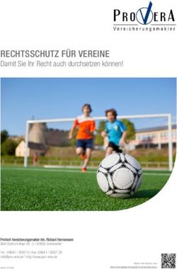 RECHTSSCHUTZ F&Uuml;R VEREINE - Damit Sie Ihr Recht auch durchsetzen k&ouml;nnen! - ProVerA Versicherungsmakler