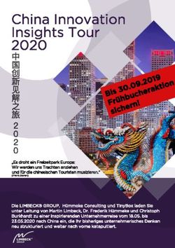 China Innovation Insights Tour 2020 - Syncon