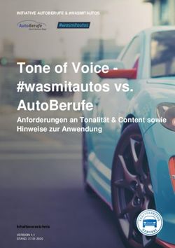 Tone of Voice - #wasmitautos vs. AutoBerufe - Anforderungen an Tonalit&auml;t & Content sowie Hinweise zur Anwendung