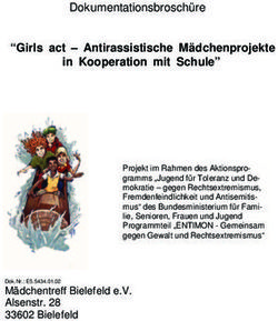Girls act - Antirassistische M&auml;dchenprojekte in Kooperation mit Schule