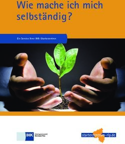 Wie mache ich mich selbständig? - Ein Service Ihrer IHK-Starterzentren - Starterzentrum RLP