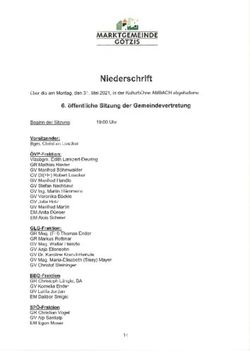 Niederschrift GÖTZIS MARKTGEMEINDE - Marktgemeinde Götzis