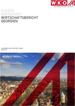 AUSSEN WIRTSCHAFT WIRTSCHAFTSBERICHT GEORGIEN - WKO
